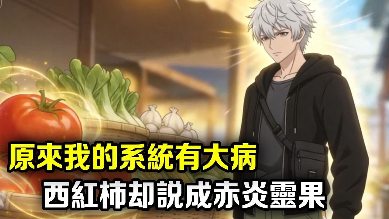 全球靈氣復甦，你卻已經修練成聖了？原來我的系統有大病，普通的西紅柿卻說成赤炎靈果？