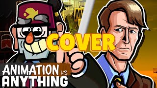 Grunkle Stan vs Saul Goodman |Voice Cover| - Rap Battle! (ANIMATION VS ANYTHING CH. II) #EddieFrb