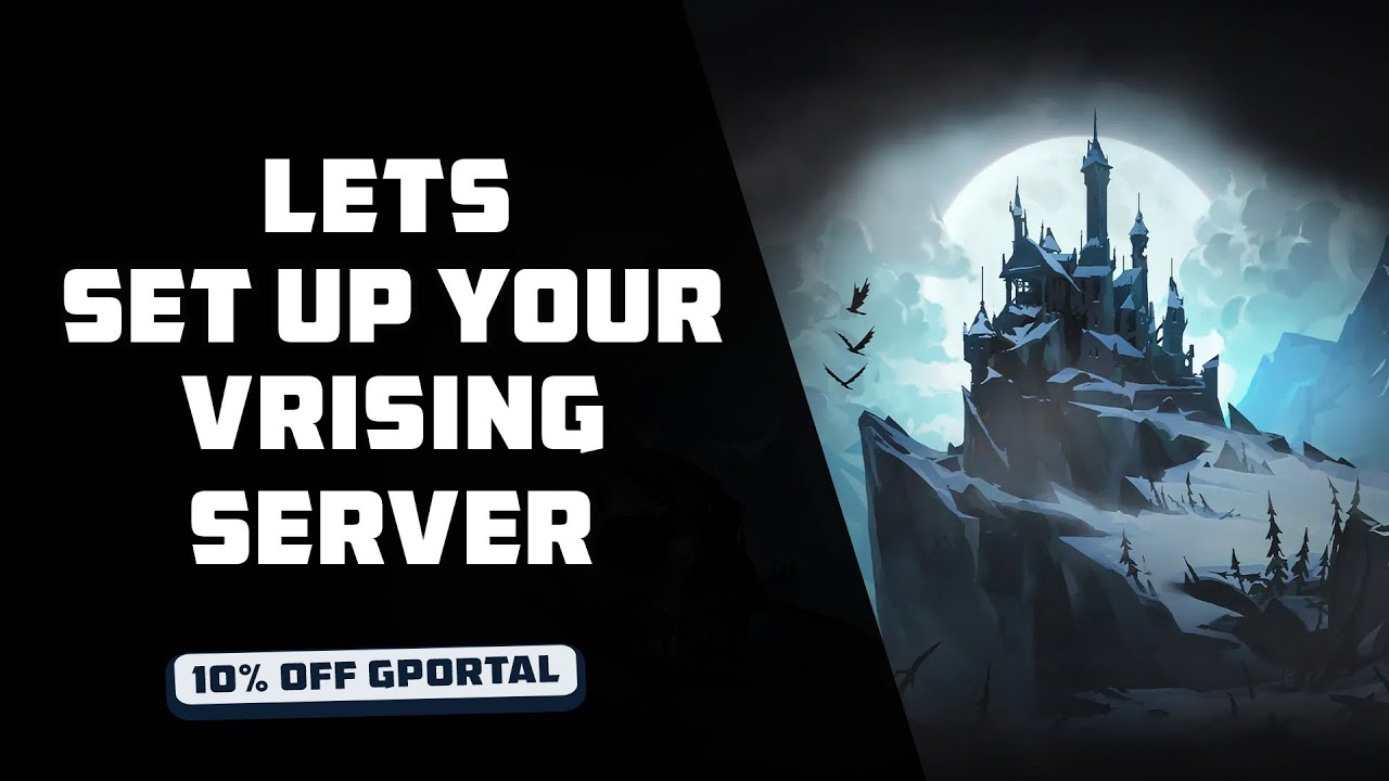 how to set up a V Rising server with #gportal  for patch 1.0
