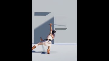 Lisa light attack #maya #animation #unity3d #shorts #short