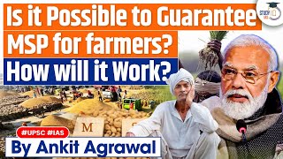 Can The Government Grant a Legal Guarantee to the Minimum Support Price for Farmers? | UPSC GS3