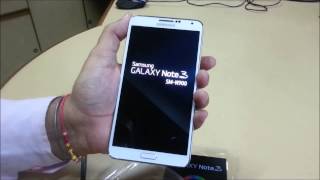 Hindi Unbox note 3 quick review N900 N9000 N9005 N905