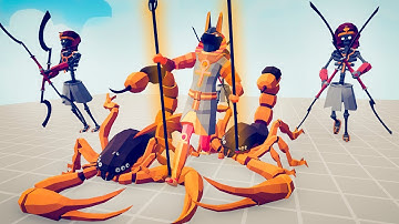 EGYPT NECROMANCER vs EVERY FACTION | TABS Totally Accurate Battle Simulator