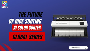 Introducing the AI Color Sorter Global Series for Rice by North India Compressors!