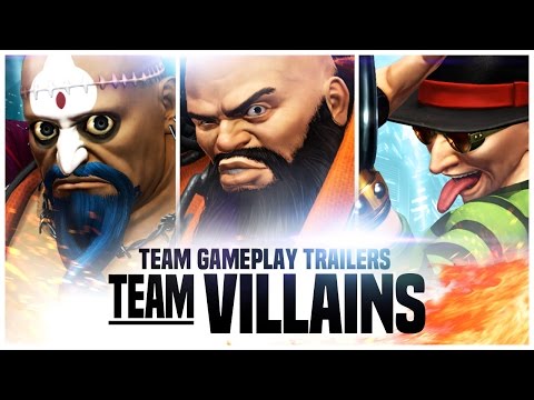 KOF XIV - Team Gameplay Trailer #6 “VILLAINS”