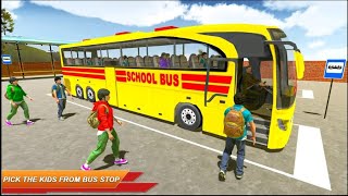 #City School Bus Driver Simulator Gameplay Walkthrough #iOS Android #Level Complete #Games screenshot 5