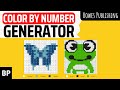 The Pixel Color By Number Generator The Pixel Color By Number Generator