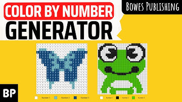 The Pixel Color By Number Generator