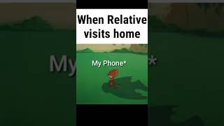 Tom and Jerry funny video 😂😂 ll when relative visits home 🏠#tom #funny #memes #tom and jerry #shorts