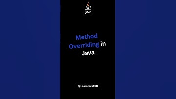 Method Overriding in Java 🔁 | Runtime Polymorphism Made Easy! #java #coding #programming #javaee
