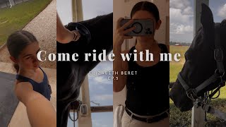 COME HORSEBACK RIDING WITH ME: barn days, riding, and cleaning