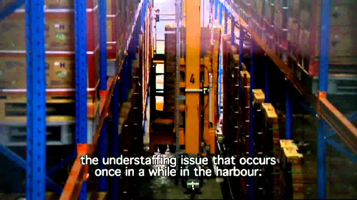 High-capacity ASRS automatic warehouse for fruit storage at Sea-Invest by Egemin