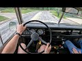 1979 land rover santana 88 series iii diesel  pov test drive binaural audio