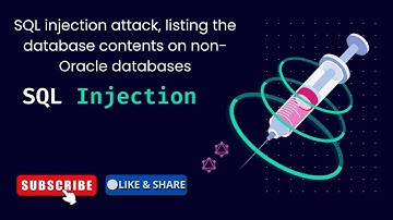 SQL injection attack, listing the database contents on non-Oracle databases #injection #portswigger