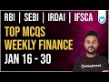 FINANCE MCQ WEEKLY | 16th - 30th JAN