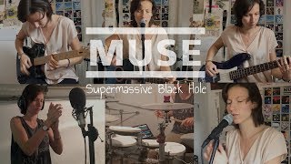 Muse - Supermassive Black Hole | One Girl Band Cover