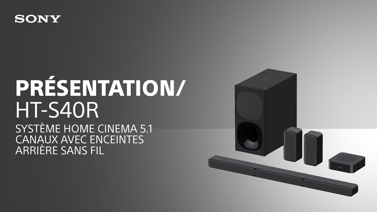 Découvrez la HTS40R système Home Cinema 5.1 canaux avec enceintes — free download