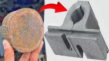 Making Metric Lead Screw Nut & Half Nut for My Lathe Machine