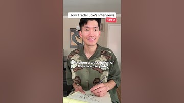 How Trader Joe’s interviews