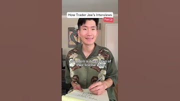 How Trader Joe’s interviews