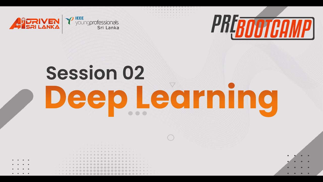 Deep Learning by Mr. Thirunayan Dinesh Jeeva