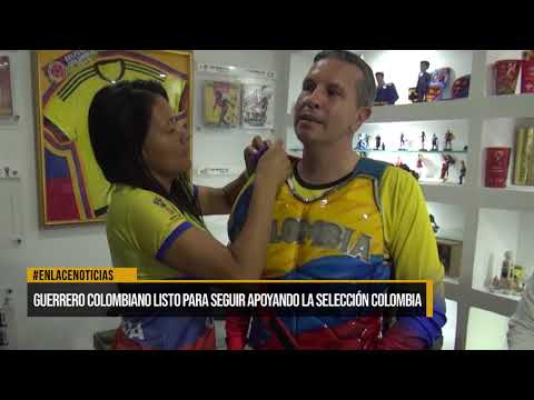 Guerrero Colombiano listo para seguir apoyando a la Selección Colombia