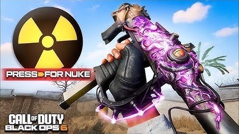 I DROPPED MY FIRST NUKE ON BO6‼️☢️(Call Of Duty Black Ops 6 Gameplay)