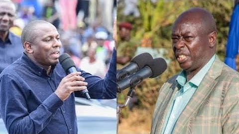 RUTO`S PA FAROUK KIBET AND ICHUNGWA DEMOLISHES GACHAGUA BADLY IN IN BUNGOMA!!!!