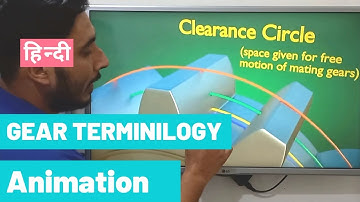 Gear Terminology || Gear nomenclature || Hindi || Gear institute