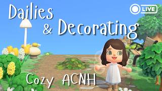 Decorating & Dailies on CozyHaven | ACNH Live Stream