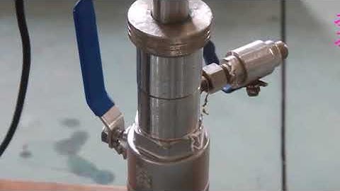 Insertion Type Magnetic Flow Meter Installation Video
