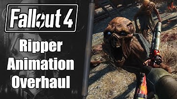 Fallout 4 Mod Review: Ripper Animation Overhaul