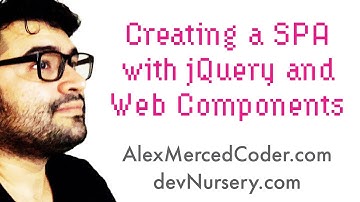 AM Coder - Creating a Single Page Application with Web Components and JQuery