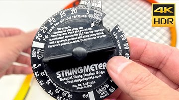 Tourna Stringmeter 🎾 Tennis & Racquetball String Tension Measuring Device