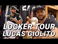 Locker Tour: Lucas Giolito, Starting Pitcher, Chicago White Sox