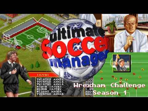 Ultimate Soccer Manager Longplay - Wrexham Challenge - Season 1
