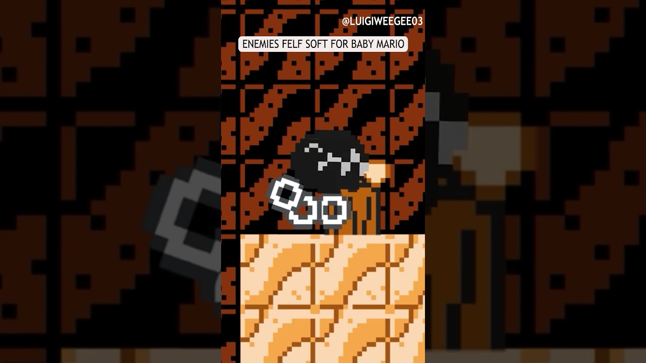 When Enemy Felt sweet for baby Mario 🥹 #supermario #mario #supermariobros #mariobros #shorts