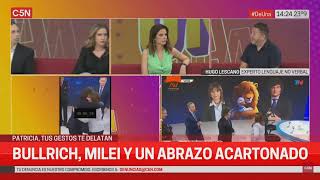 Hugo Lescano en C5N - El FALSO ABRAZO de Javier Milei con Patricia Bullrich