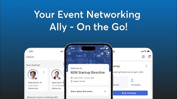 b2match Mobile Event App: Your Event Networking Ally - On the Go!