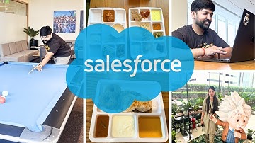 @salesforce  Hyderabad Office Tour | Day in the Life of a Data Engineer 👨‍💻