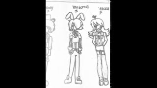 My Human Drawings of FNAF || first time drawing them irl My Human Drawings of FNAF || first time drawing them irl