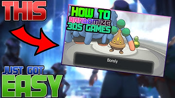 EASILY RANDOMIZE ANY Pokemon Game on 3DS or older (Citra)