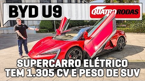 BYD Yangwang U9 é SUPERCARRO de 1.300 cv que DANÇA E PULA