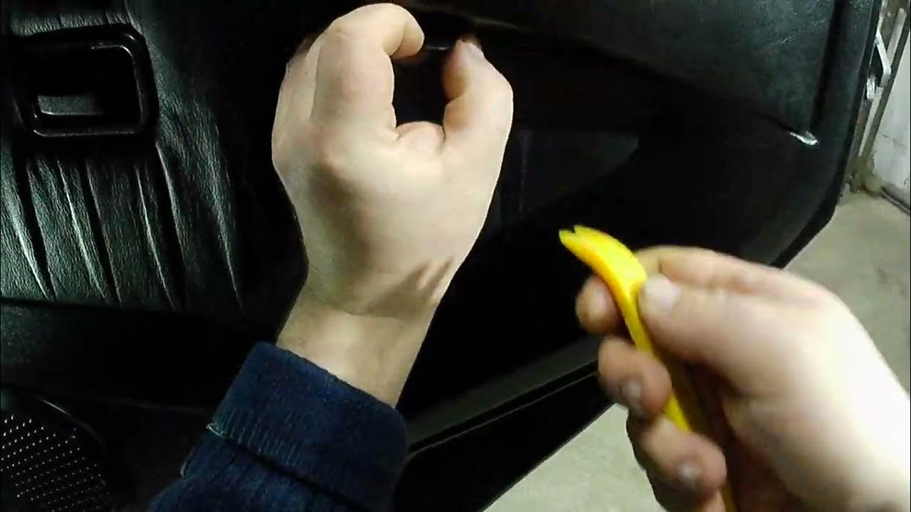 Как снять карту двери Mercedes-Benz W463 Кубик 2019 года выпуска - YouTube
