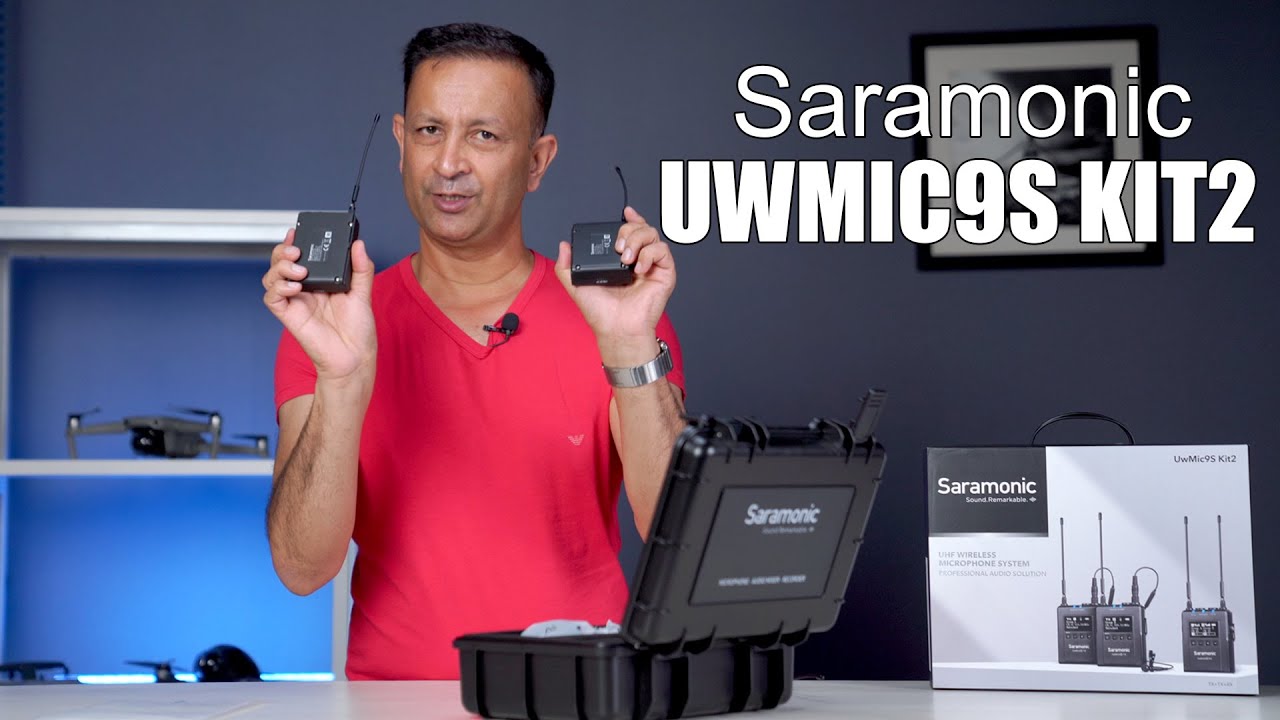 Saramonic UHF Professional Wireless Microphone UWMIC9S KIT2