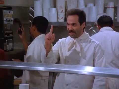 Seinfeld - No Soup For You! Come Back 1 Year!