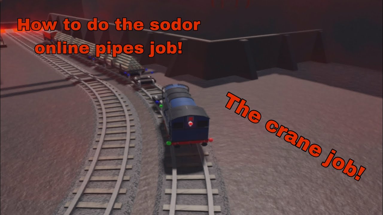 How to do the pipes job in sodor online! (Tutorial) YouTube