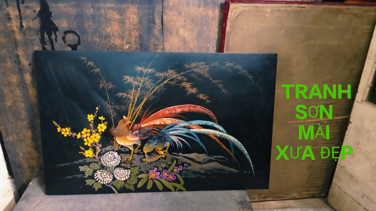TRANH SƠN MÀI XƯA ĐẸP, TO DÀY NẶNG TỐI NGÀY 19/2/2025(0977839132