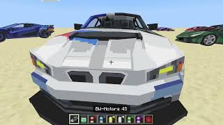 Ultra Cars ADDON in Minecraft PE