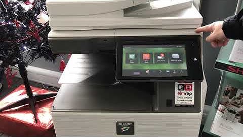 How to Reboot the New Sharp MX Range